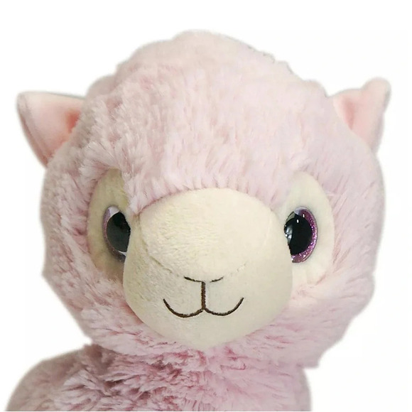 NWT Warmies Pink Llama Scented Plush - Picture 3 of 5
